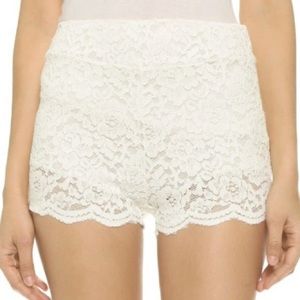 Free People Lace Shorts